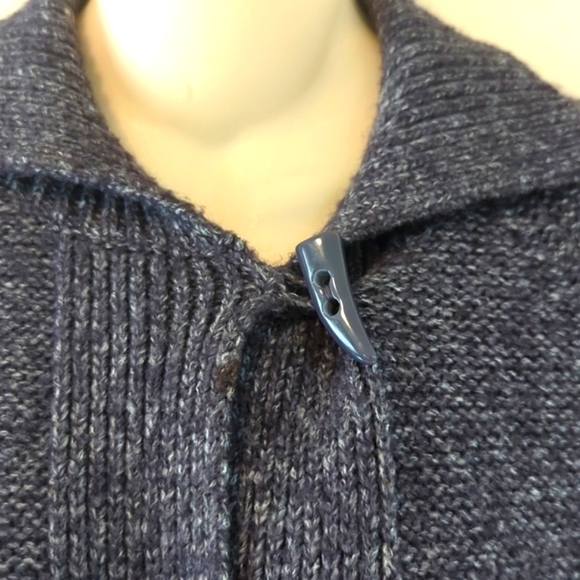 Marisa Christina Fringe Trim Toggle Wool Cardigan - Picture 4 of 15